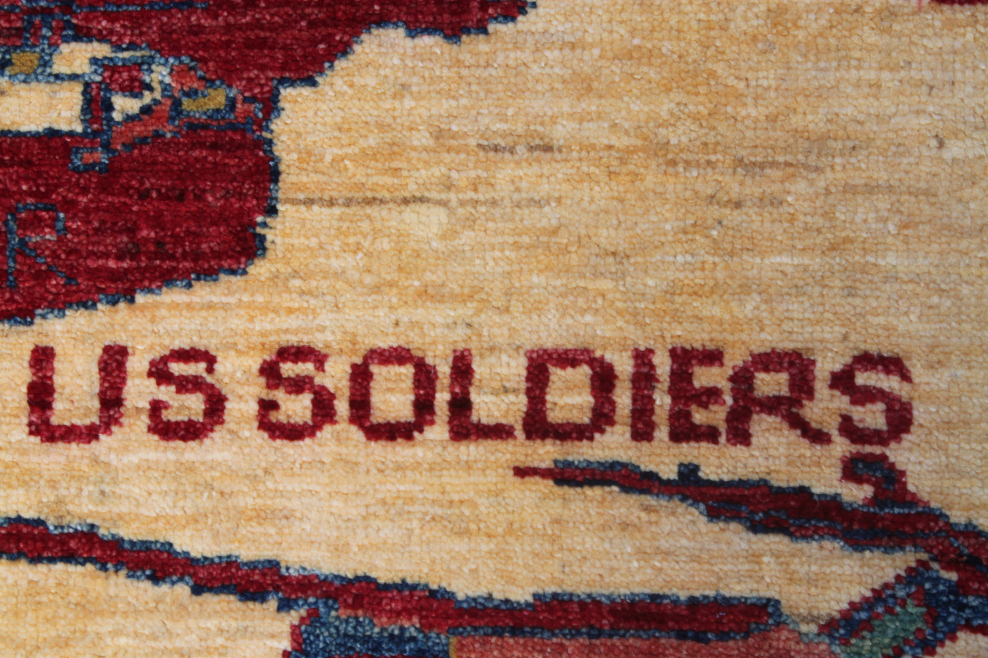 For sale: Afghan War Rug or Conflict Carpet