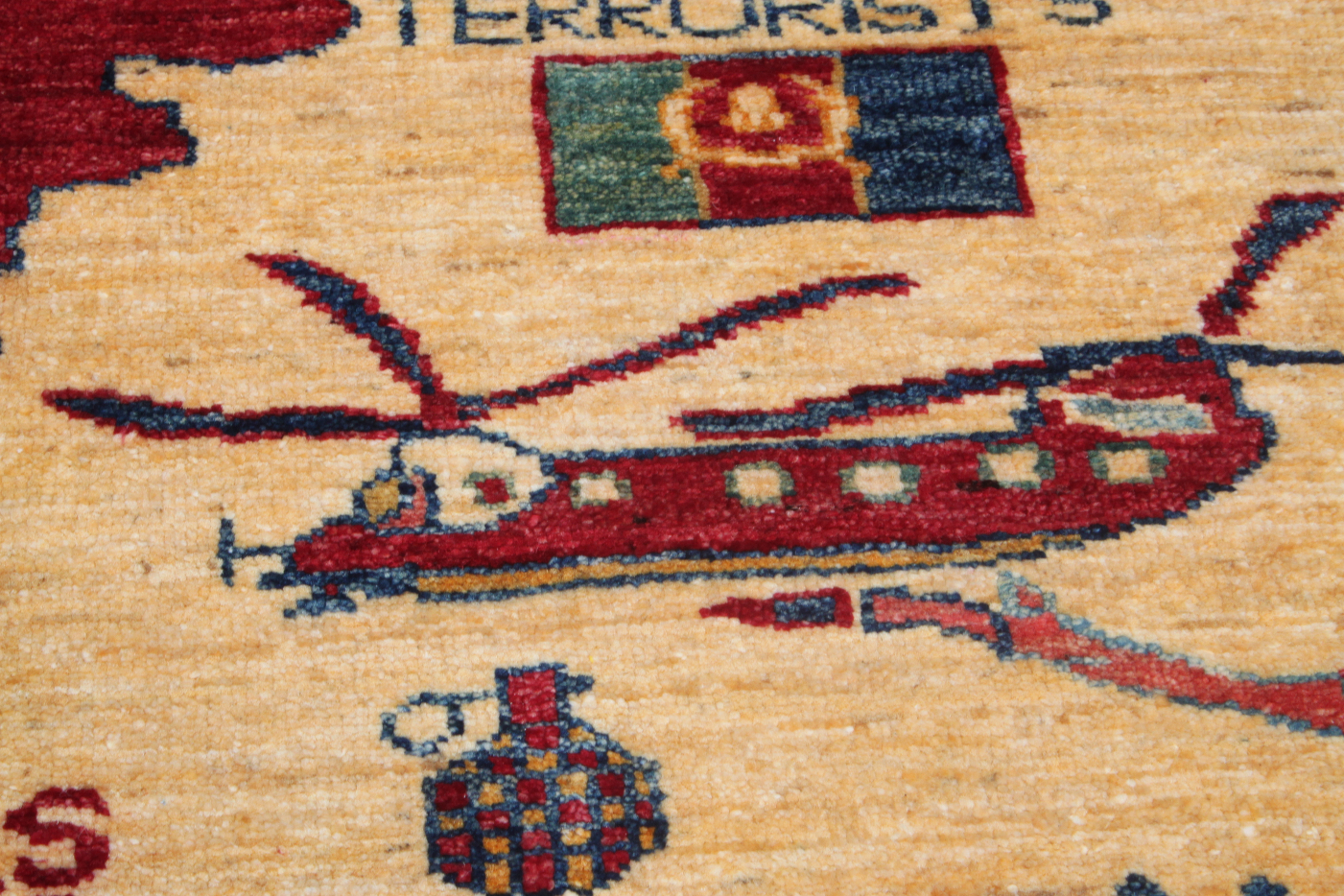 For sale: Afghan War Rug or Conflict Carpet