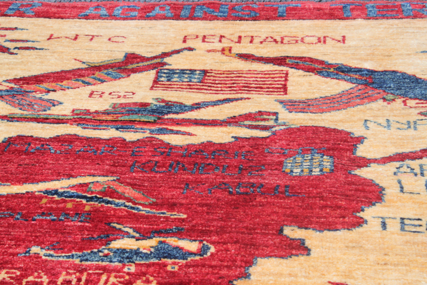 For sale: Afghan War Rug or Conflict Carpet