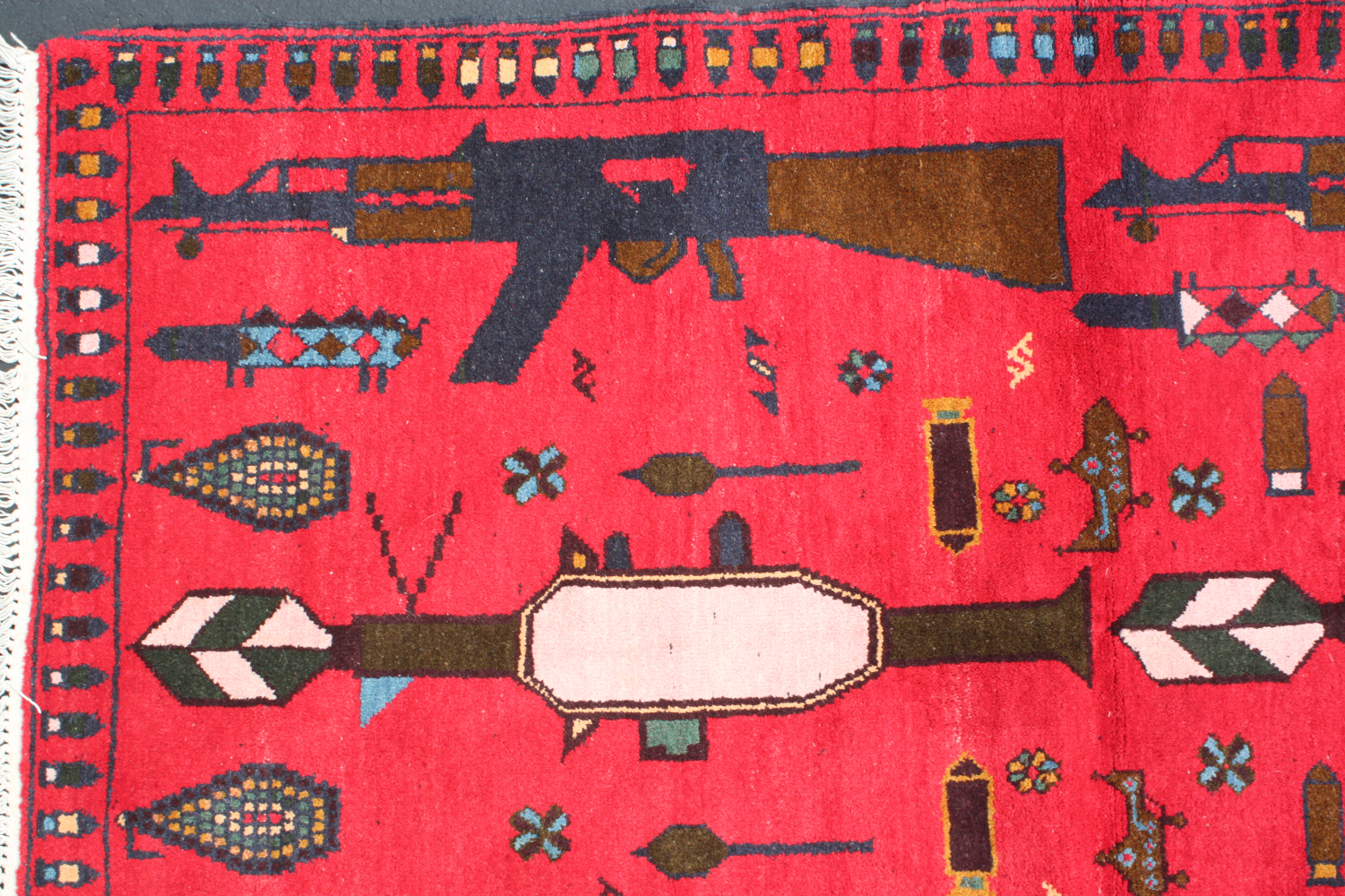 For sale: Afghan War Rug or Conflict Carpet