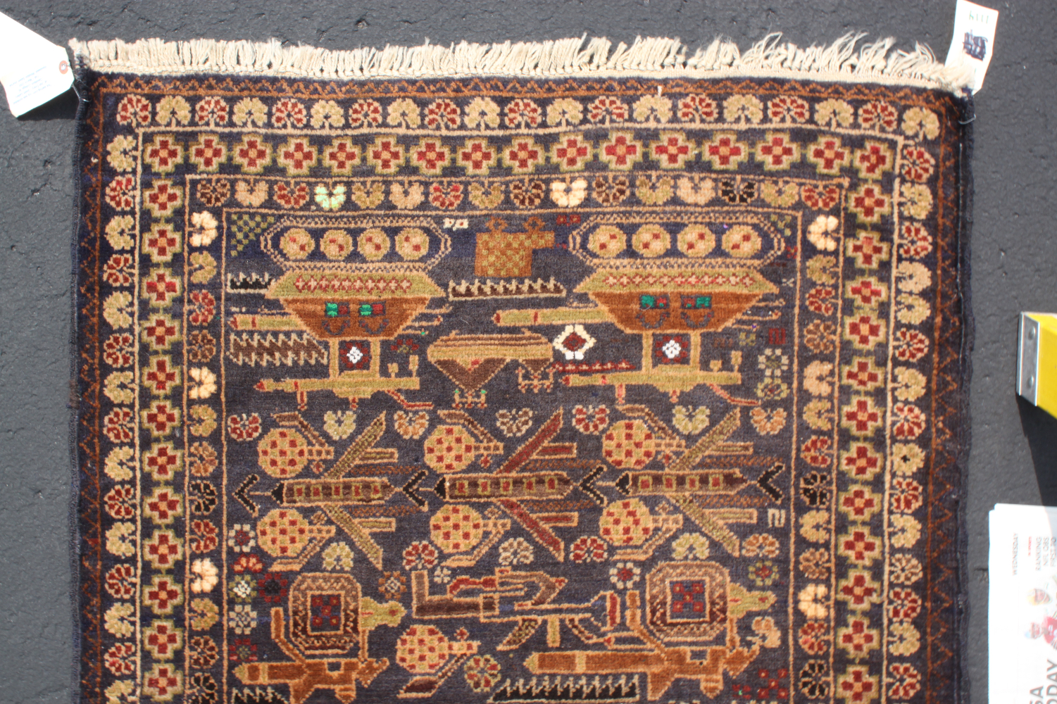 For sale: Afghan War Rug or Conflict Carpet