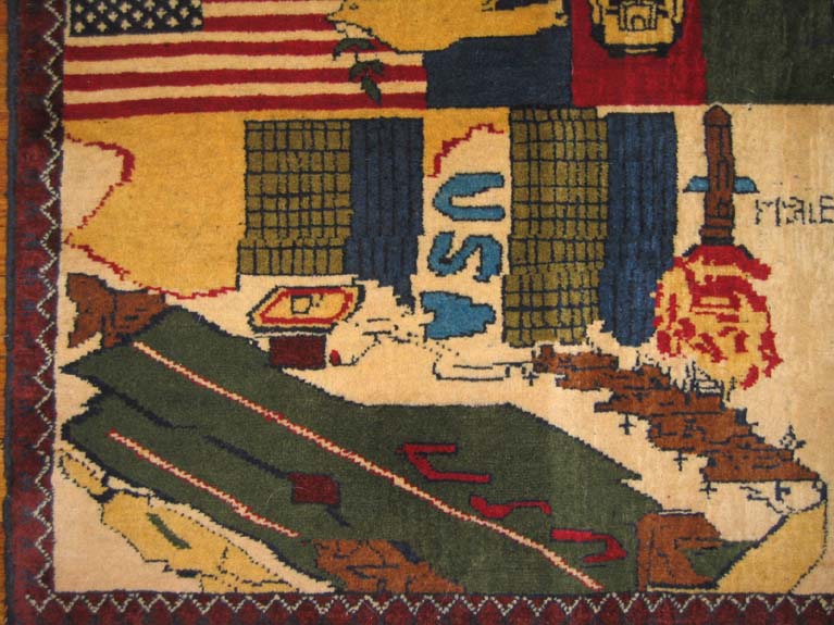 For sale: Afghan War Rug or Conflict Carpet