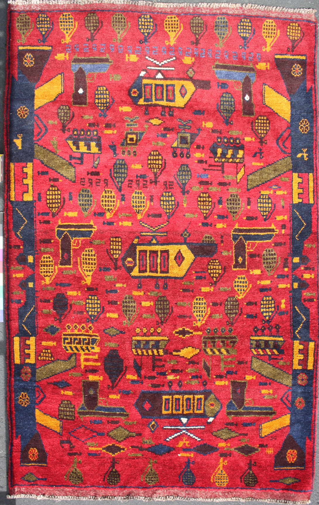 For sale: Afghan War Rug or Conflict Carpet