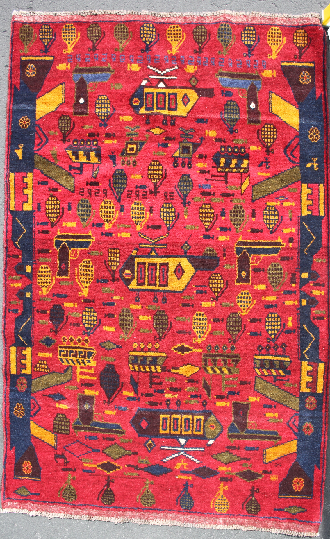 For sale: Afghan War Rug or Conflict Carpet