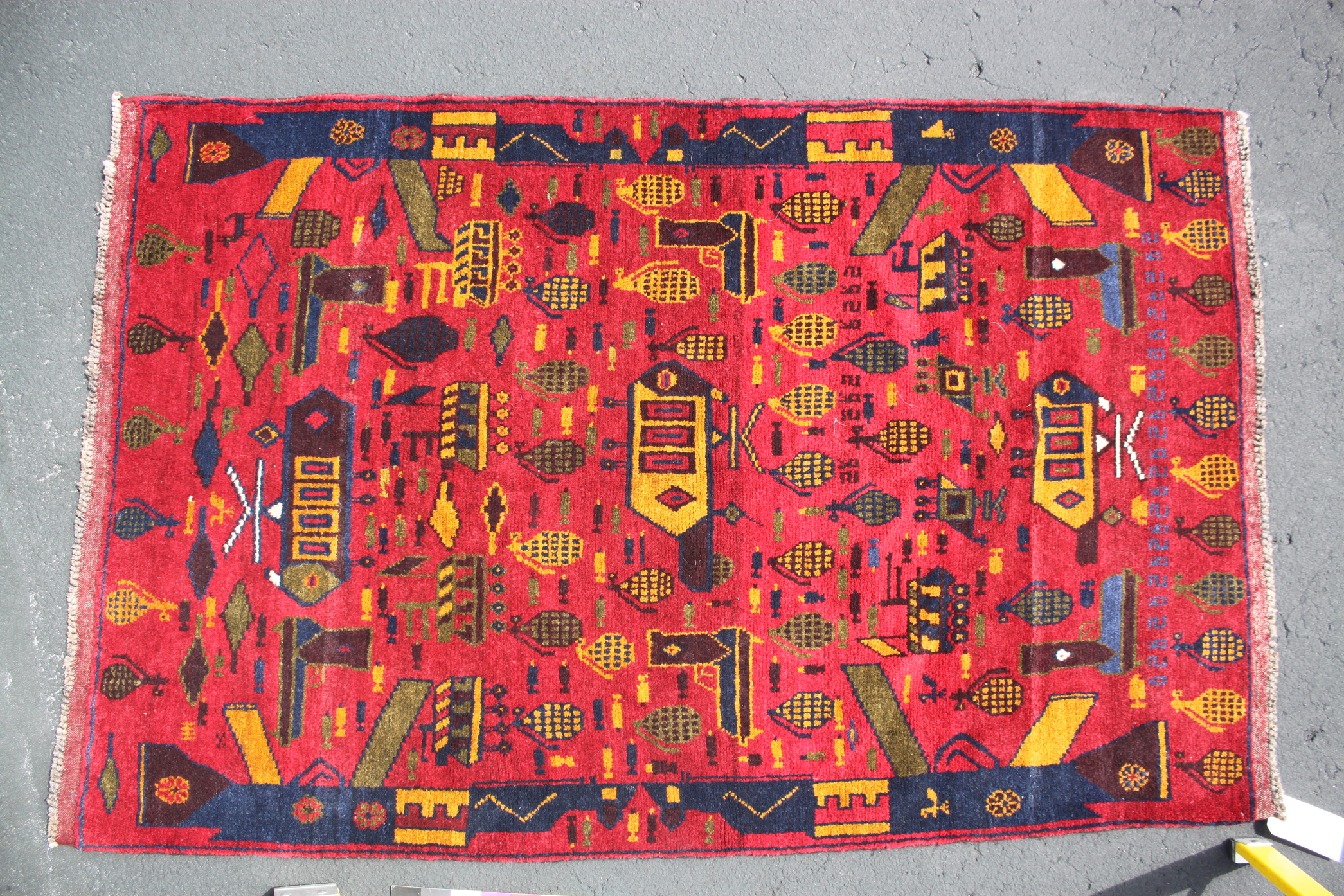 For sale: Afghan War Rug or Conflict Carpet