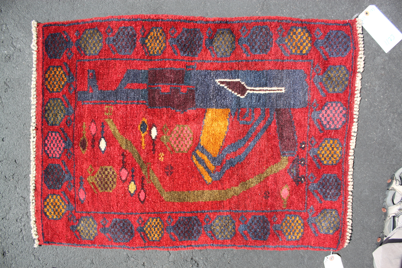 For sale: Afghan War Rug or Conflict Carpet