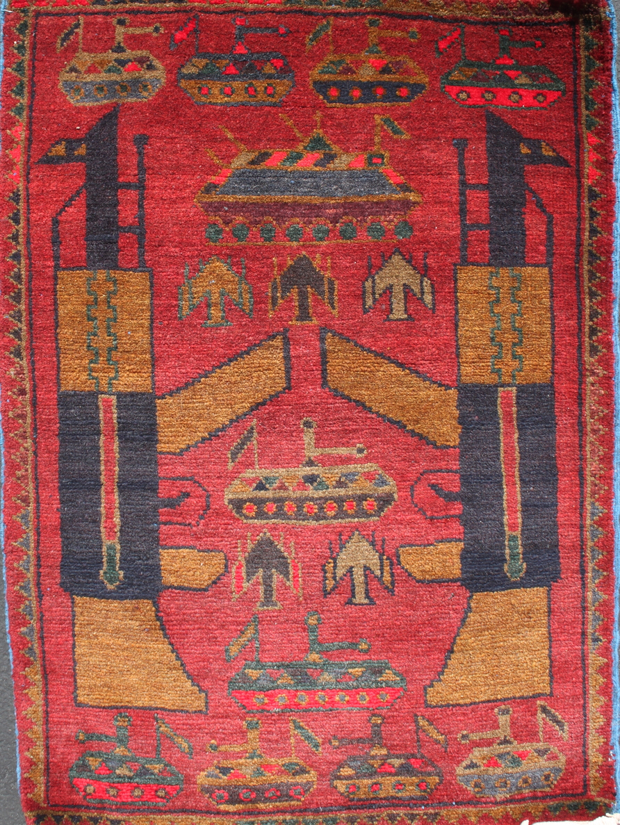 For sale: Afghan War Rug or Conflict Carpet