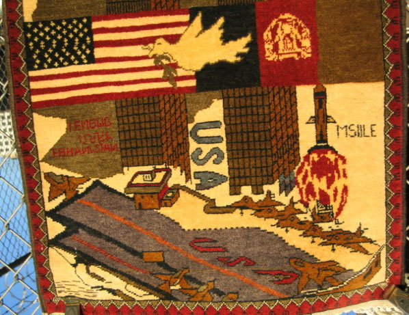 For sale: Afghan War Rug or Conflict Carpet