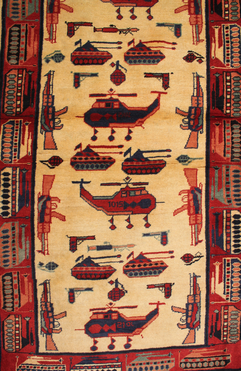 For sale: Afghan War Rug or Conflict Carpet