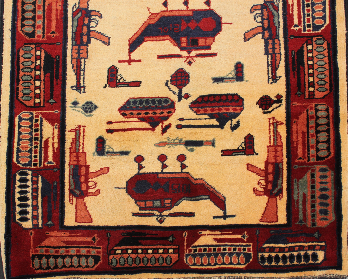 For sale: Afghan War Rug or Conflict Carpet