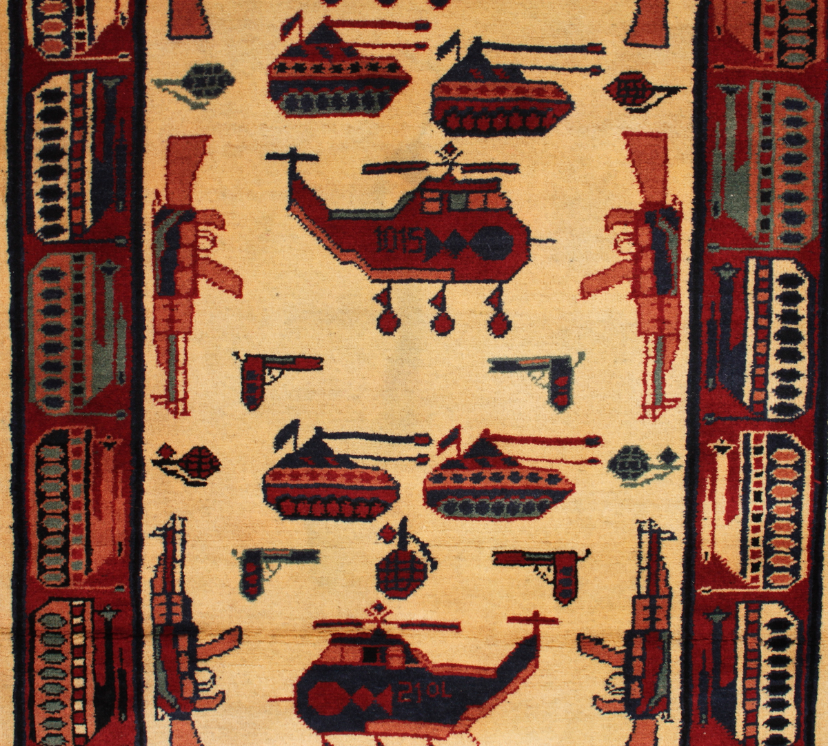 For sale: Afghan War Rug or Conflict Carpet