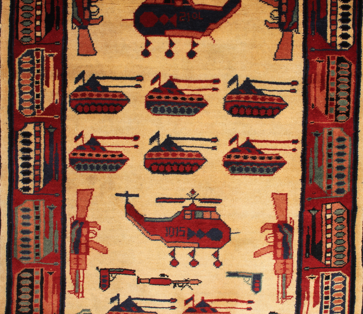 For sale: Afghan War Rug or Conflict Carpet