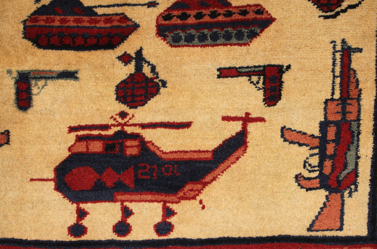 For sale: Afghan War Rug or Conflict Carpet