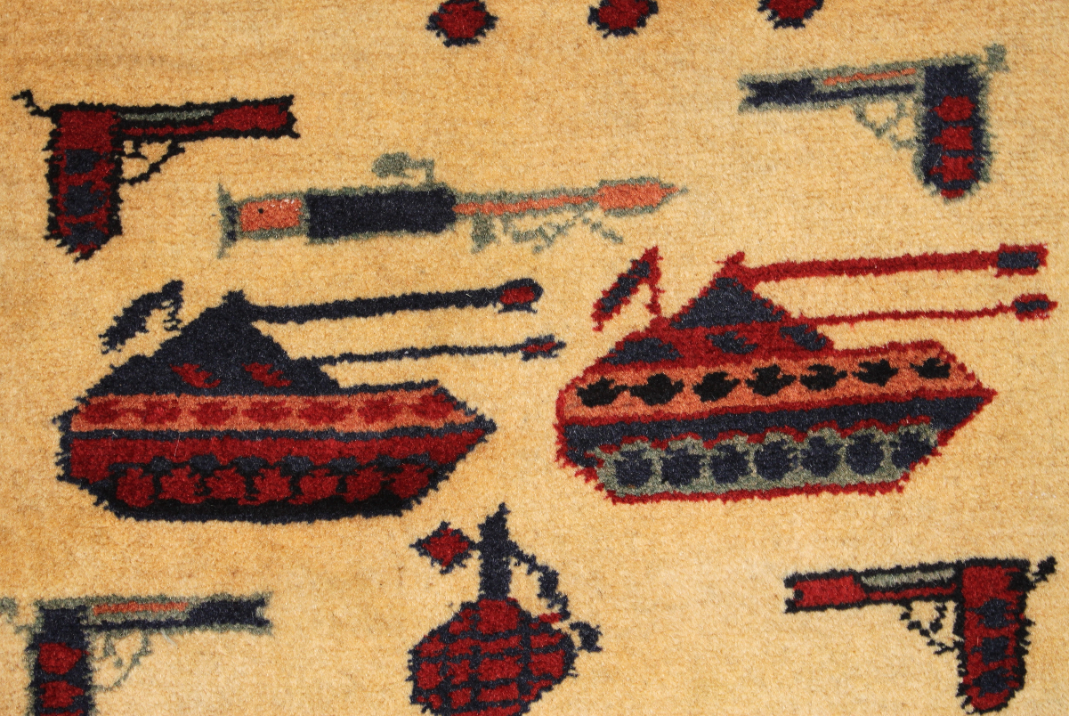 For sale: Afghan War Rug or Conflict Carpet