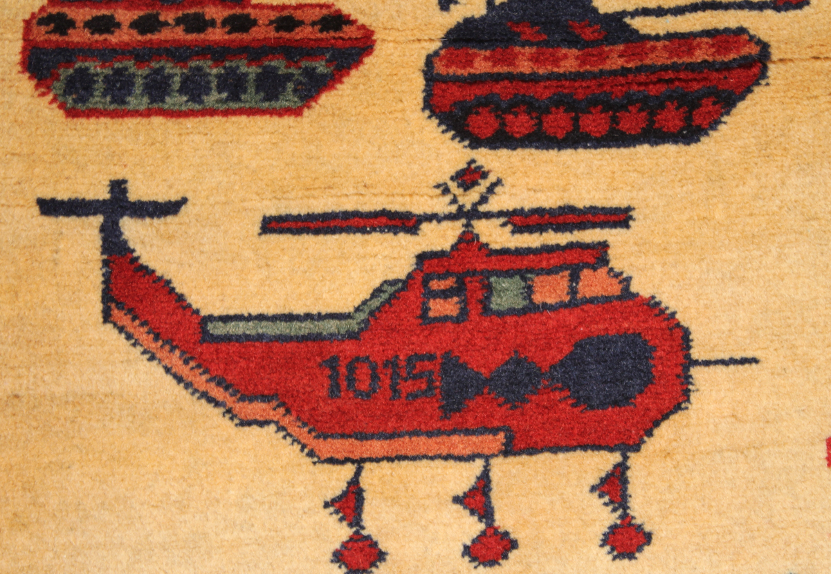 For sale: Afghan War Rug or Conflict Carpet