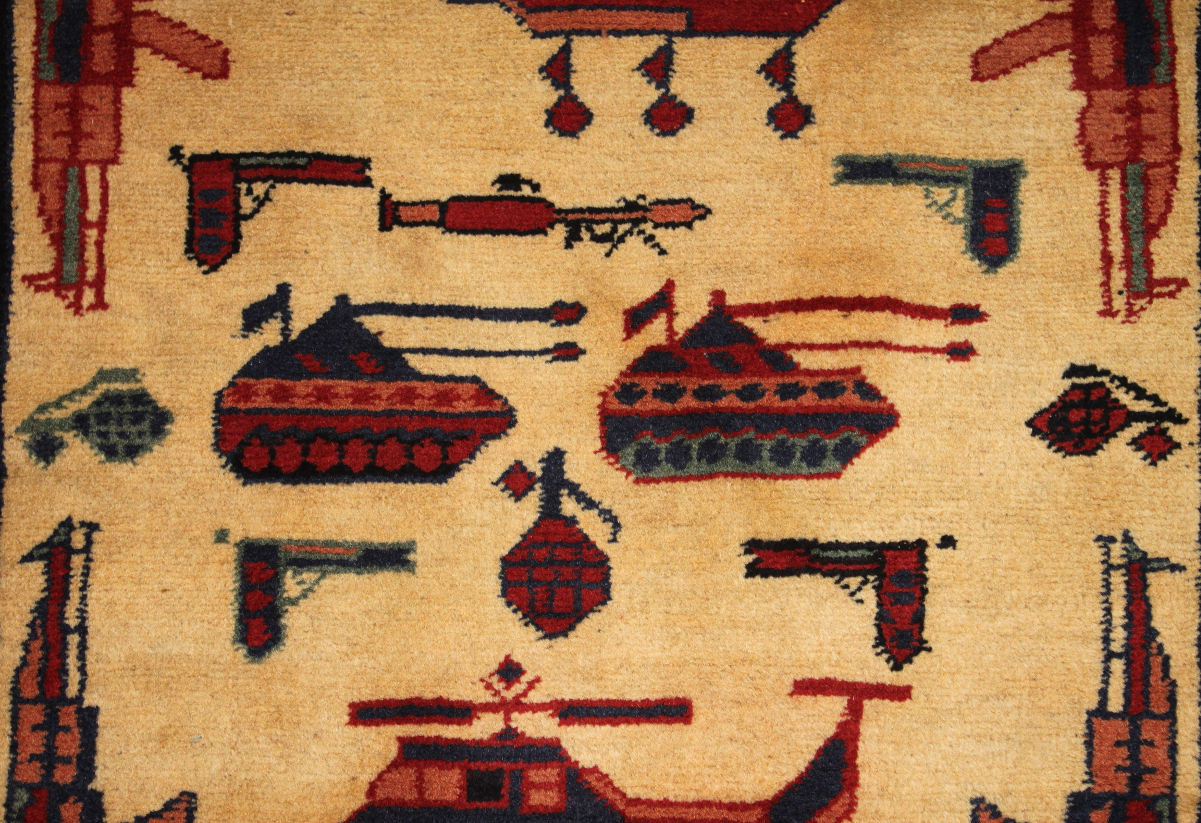 For sale: Afghan War Rug or Conflict Carpet