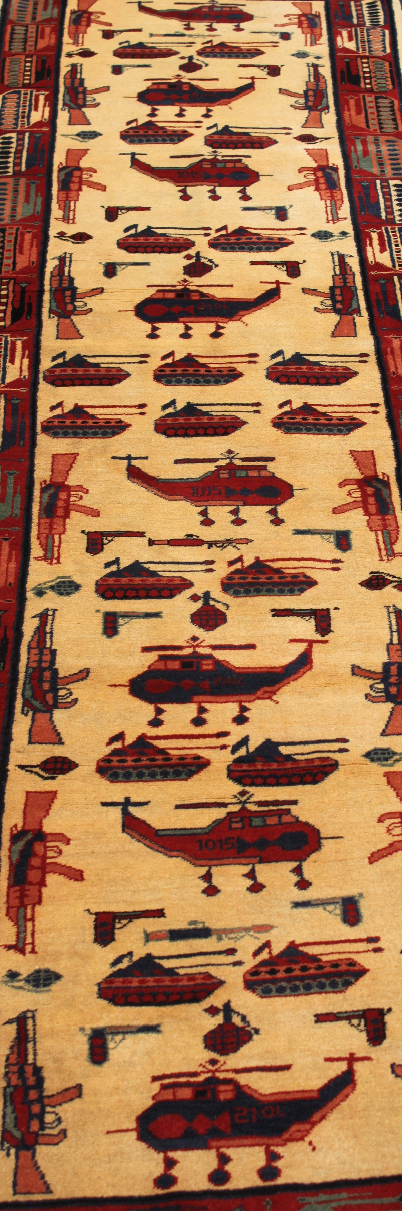 For sale: Afghan War Rug or Conflict Carpet