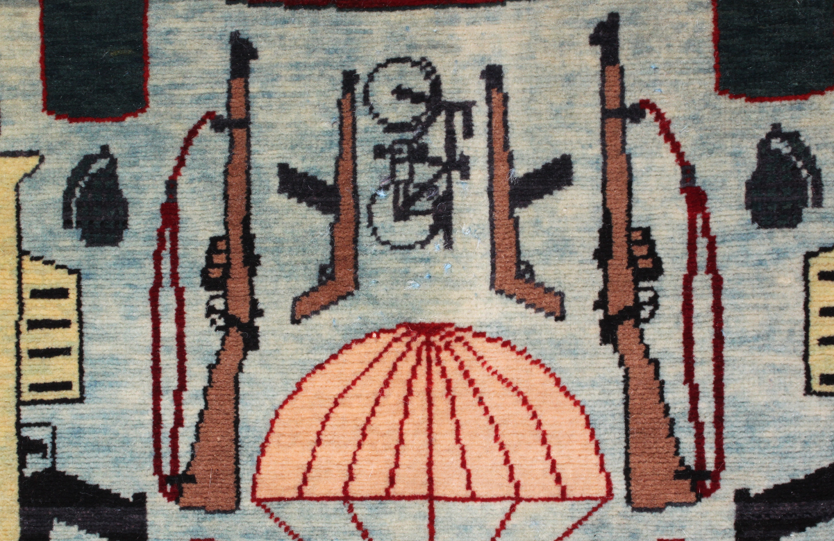 For sale: Afghan War Rug or Conflict Carpet