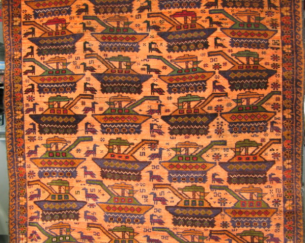 For sale: Afghan War Rug or Conflict Carpet