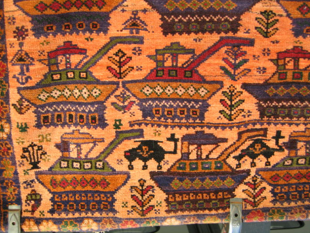 For sale: Afghan War Rug or Conflict Carpet