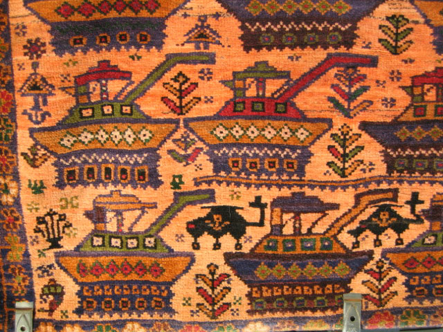 For sale: Afghan War Rug or Conflict Carpet