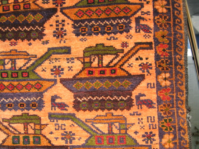 For sale: Afghan War Rug or Conflict Carpet