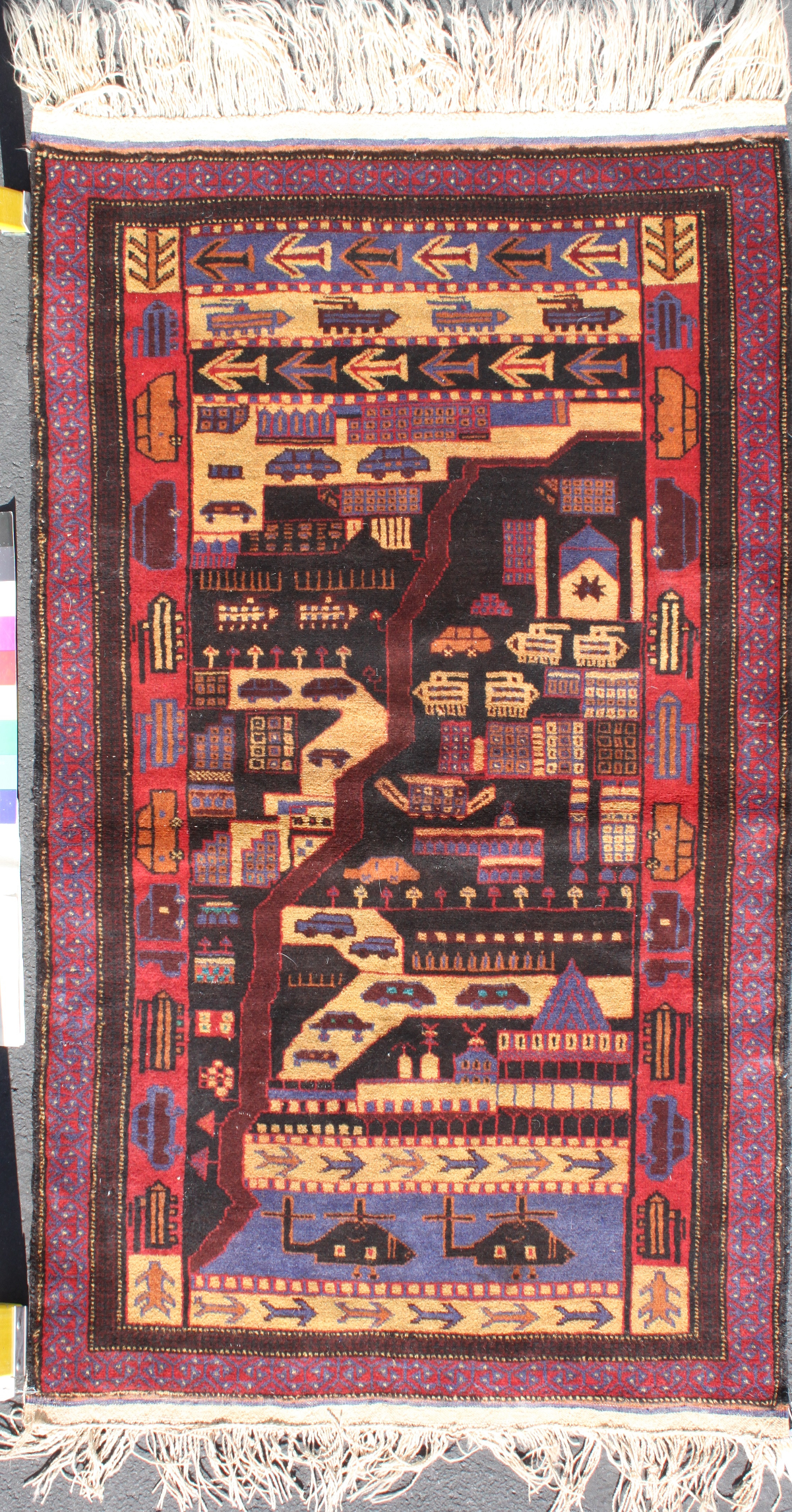 For sale: Afghan War Rug or Conflict Carpet