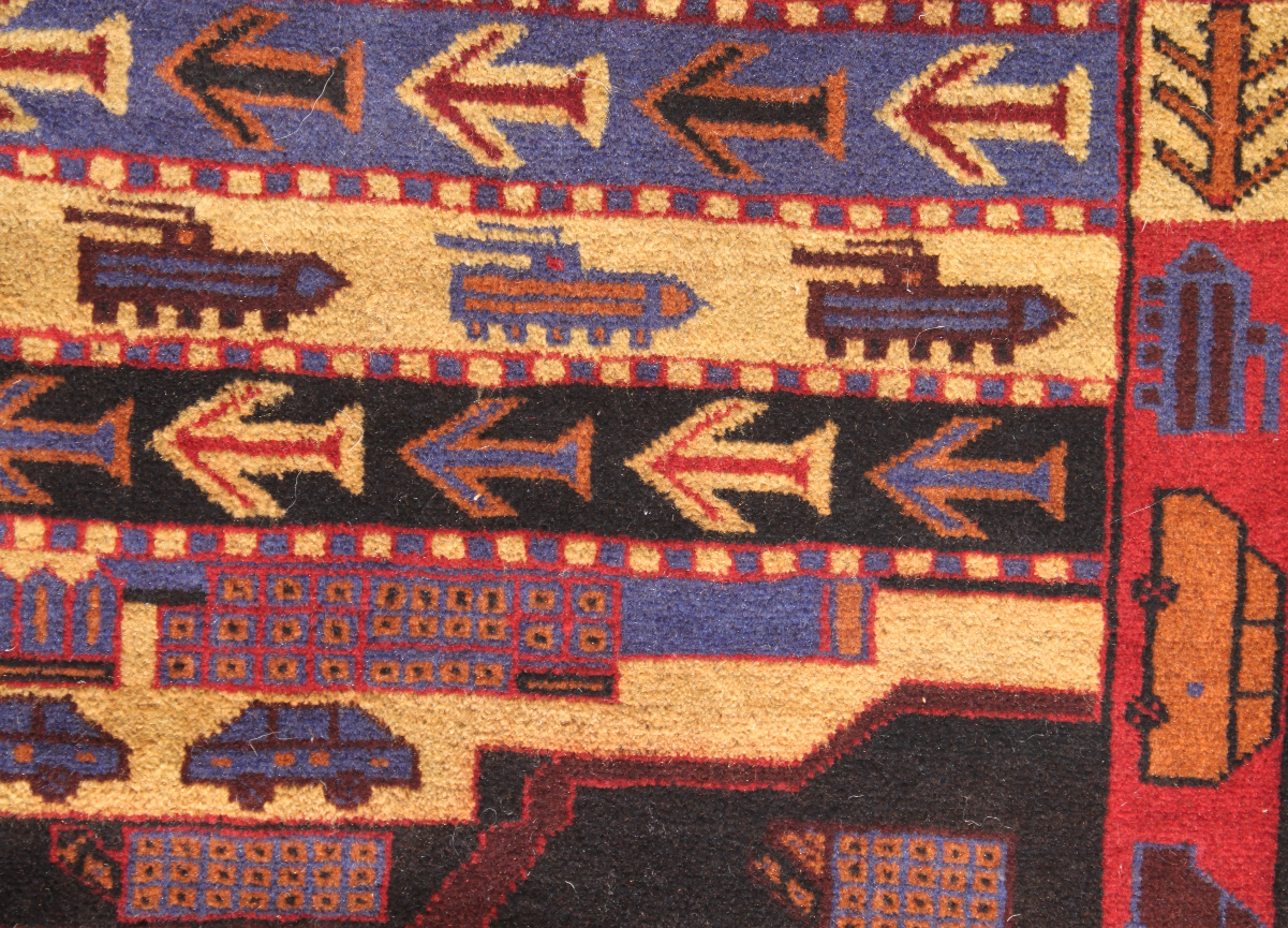 For sale: Afghan War Rug or Conflict Carpet