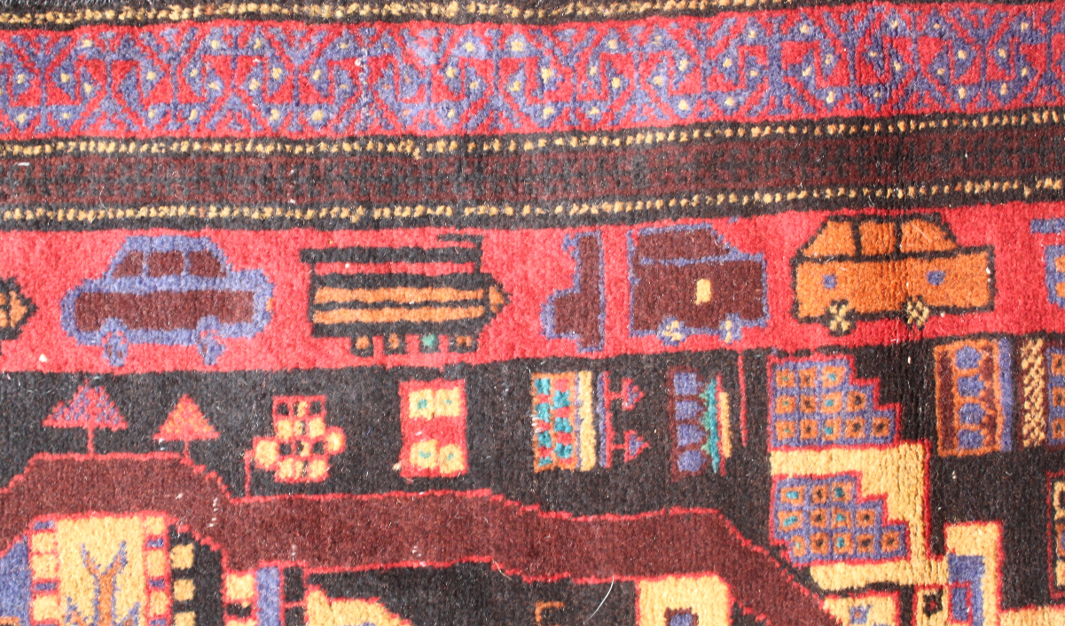 For sale: Afghan War Rug or Conflict Carpet