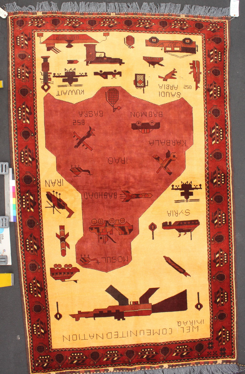 For sale: Afghan War Rug or Conflict Carpet