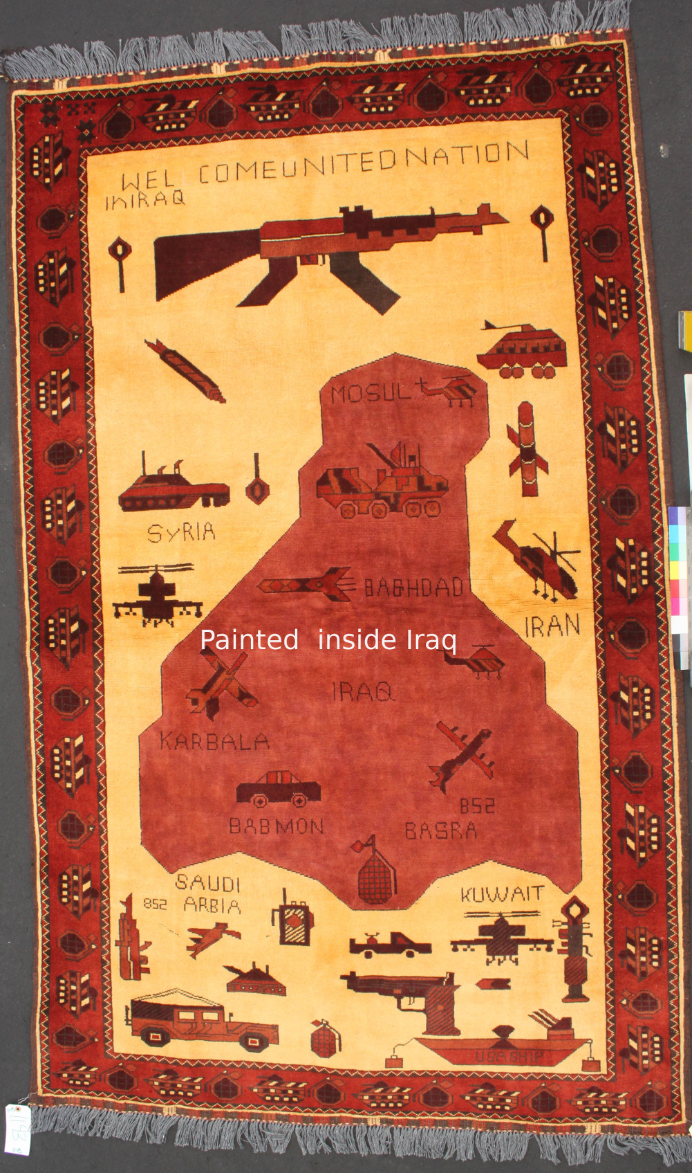 For sale: Afghan War Rug or Conflict Carpet