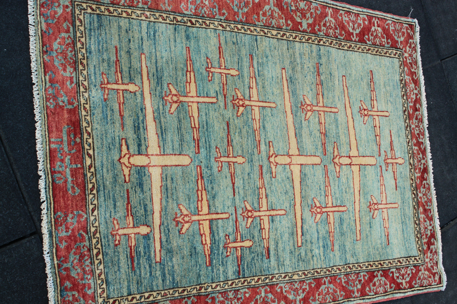 For sale: Afghan War Rug or Conflict Carpet