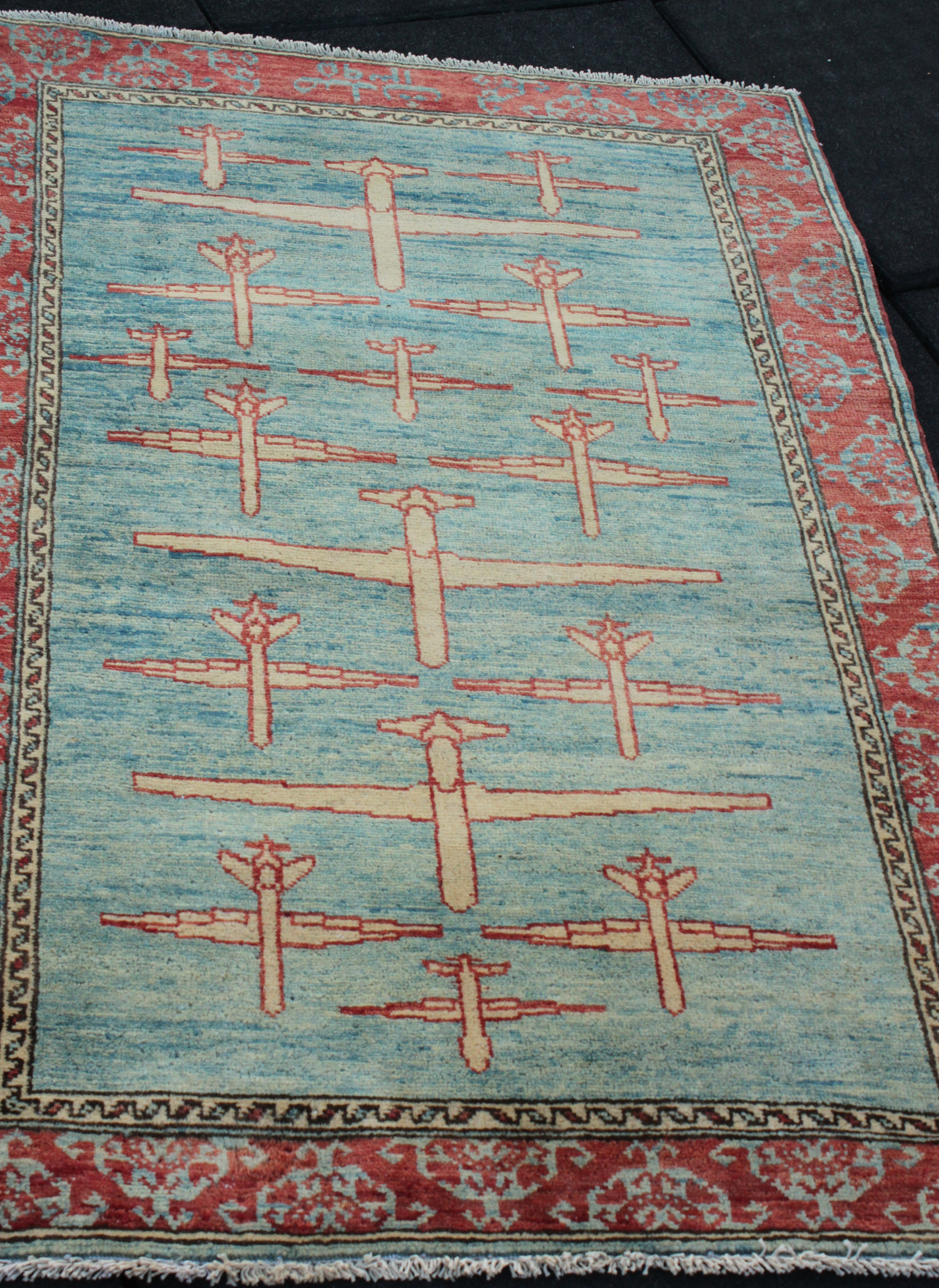 For sale: Afghan War Rug or Conflict Carpet