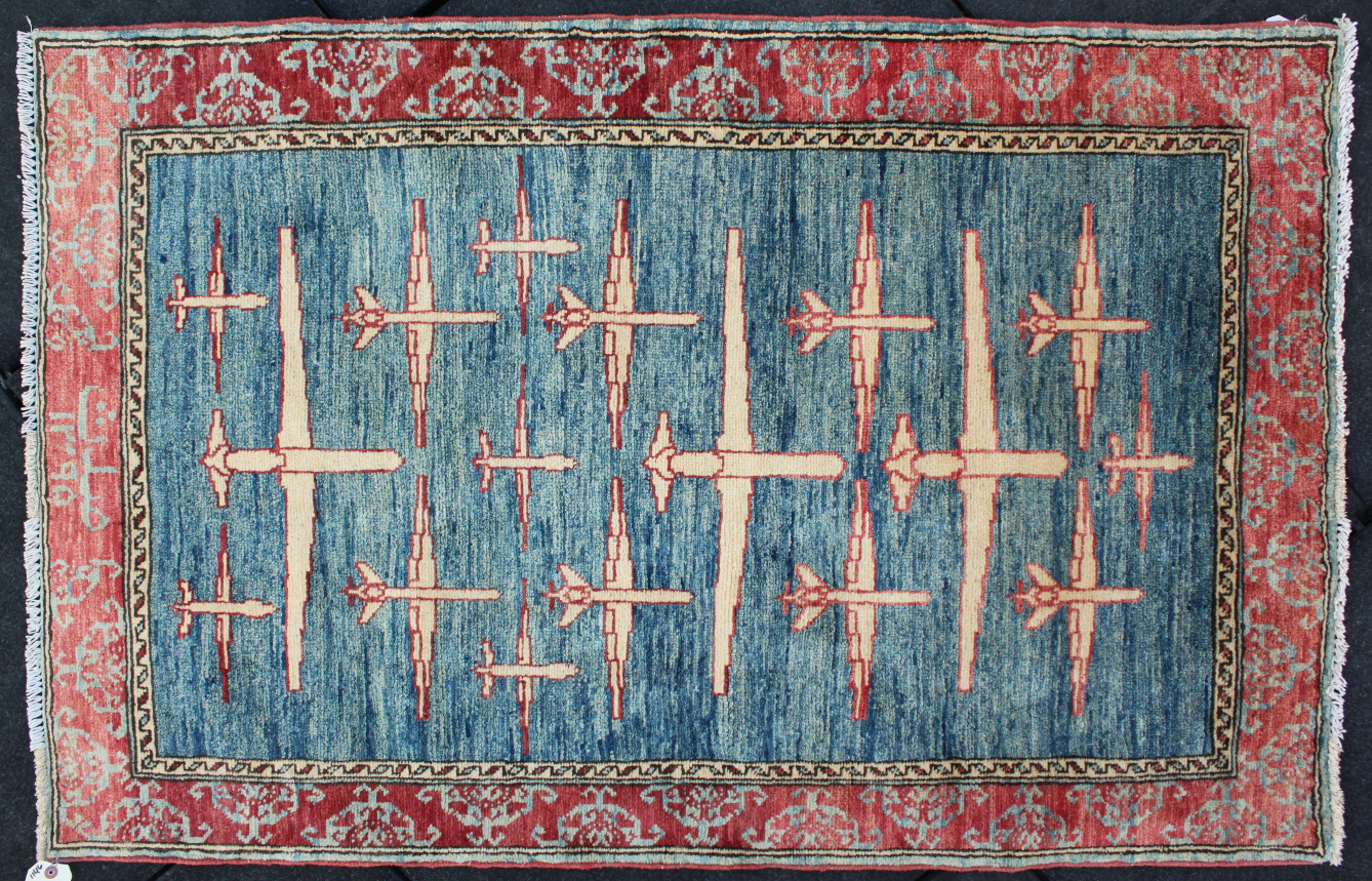 For sale: Afghan War Rug or Conflict Carpet