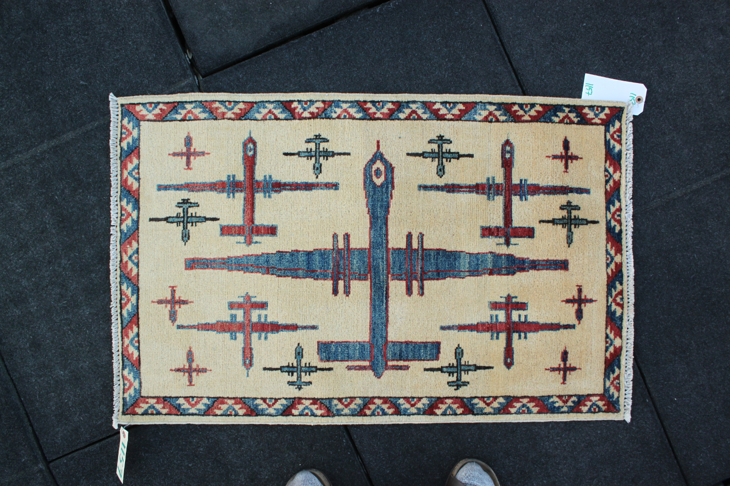 For sale: Afghan War Rug or Conflict Carpet