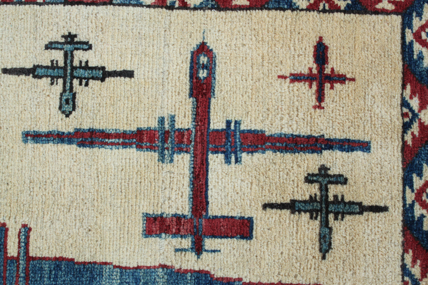 For sale: Afghan War Rug or Conflict Carpet