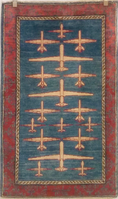 War Rug shown at Exhibition