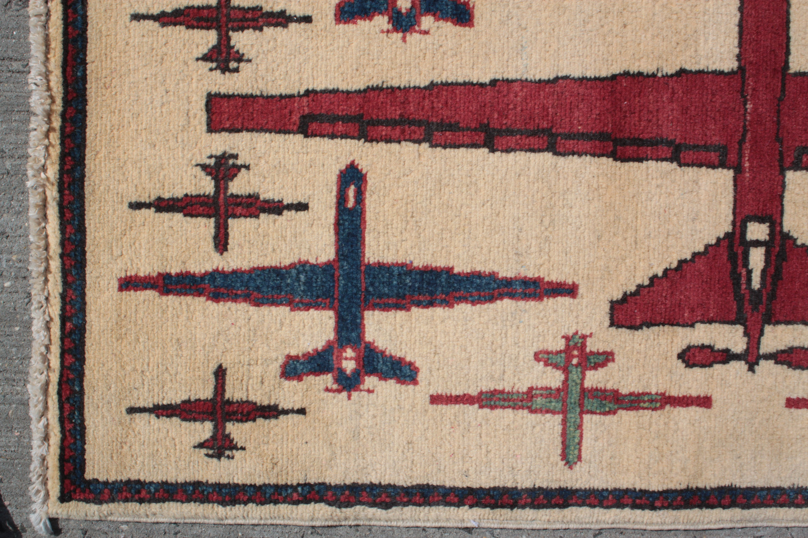 For sale: Afghan War Rug or Conflict Carpet