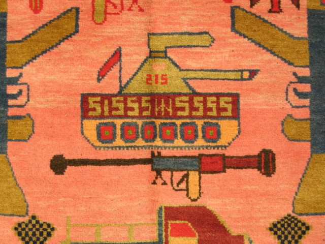 For sale: Afghan War Rug or Conflict Carpet