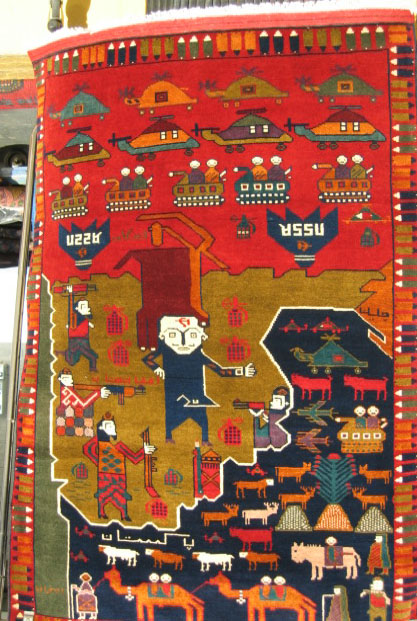 For sale: Afghan War Rug or Conflict Carpet
