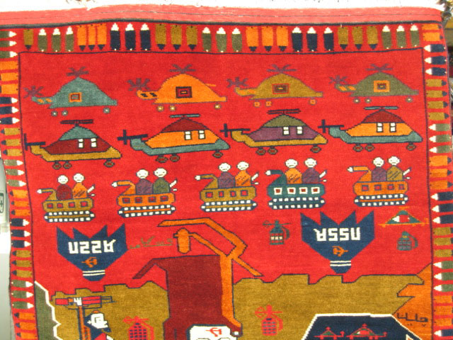 For sale: Afghan War Rug or Conflict Carpet