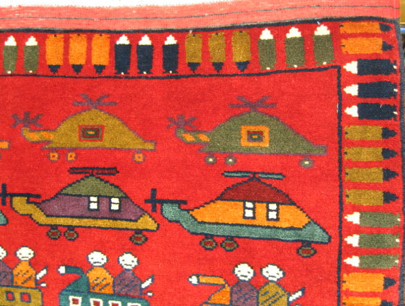 For sale: Afghan War Rug or Conflict Carpet
