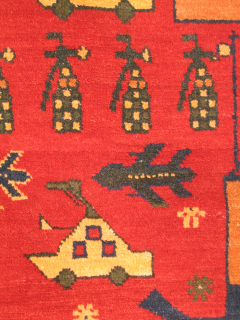 For sale: Afghan War Rug or Conflict Carpet