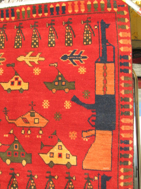 For sale: Afghan War Rug or Conflict Carpet