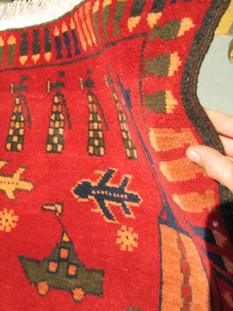 For sale: Afghan War Rug or Conflict Carpet