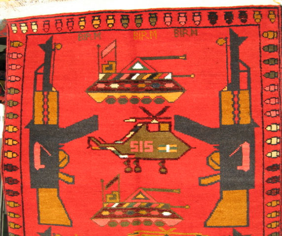 For sale: Afghan War Rug or Conflict Carpet