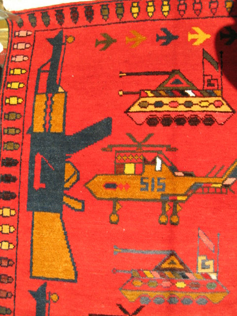 For sale: Afghan War Rug or Conflict Carpet