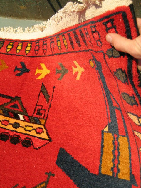 For sale: Afghan War Rug or Conflict Carpet