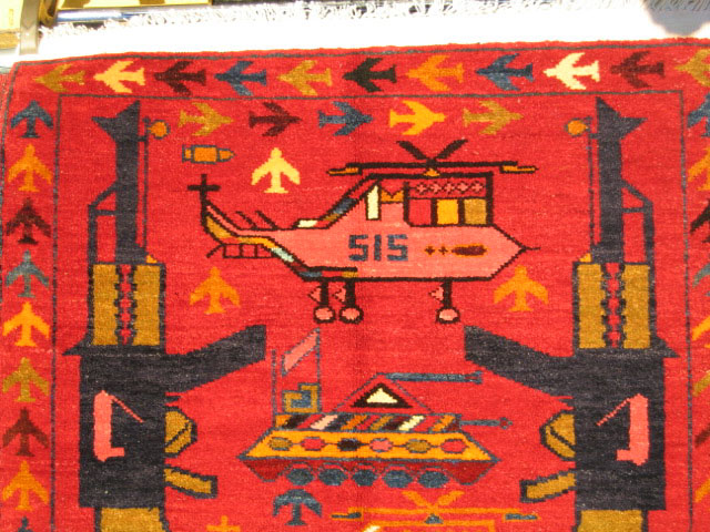 For sale: Afghan War Rug or Conflict Carpet