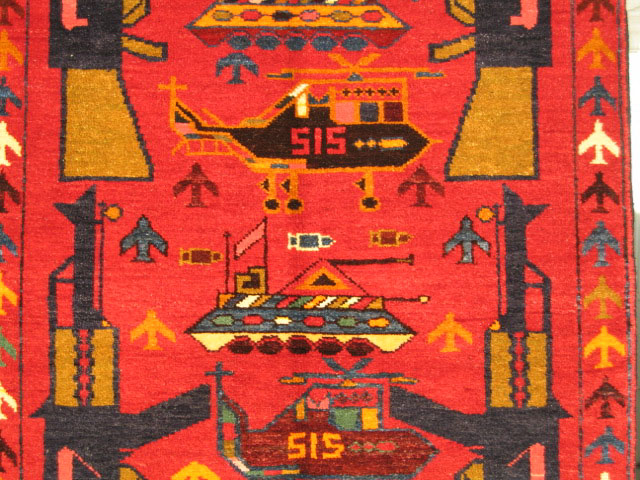 For sale: Afghan War Rug or Conflict Carpet